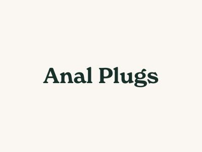 Shop anal plugs at The Lake