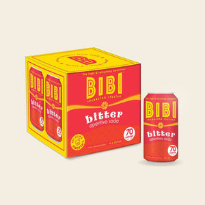 Bibi Bitter Aperitivo Sparkling Italian Soda 4 pack | The Lake