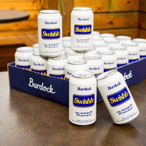 Swishh Non-Alcoholic IPA 24-pack | Burdock Brewery | The Lake