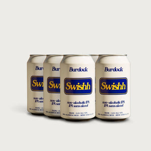 Swishh Non-Alcoholic IPA 6-pack | Burdock Brewery | The Lake