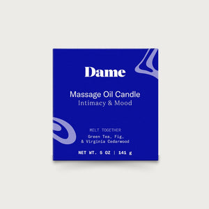 Melt Together Massage Oil Candle | Dame Products | The Lake