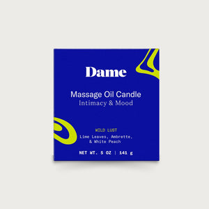 Wild Lust Massage Oil Candle | Dame Products | The Lake