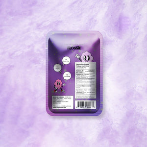 Galaxy Grape Cotton Candy Nutrition Facts | Flossie | The Lake