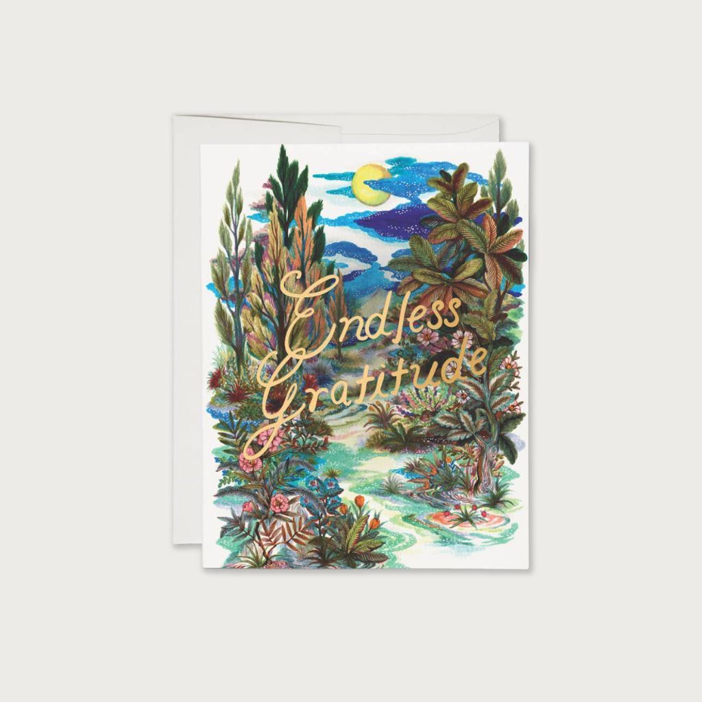 Endless Gratitude greeting card | Red Cap Cards | The Lake