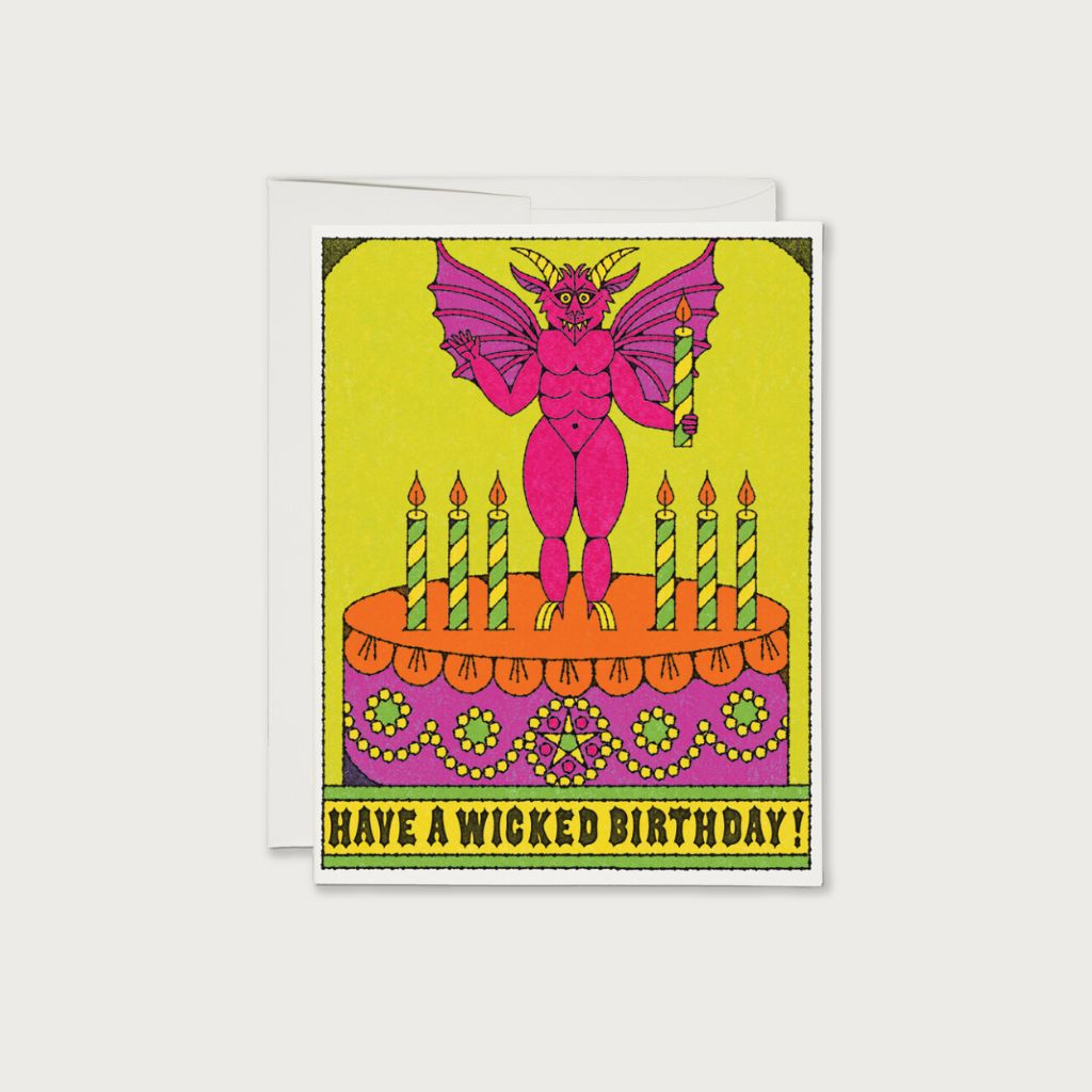 Have a Wicked Birthday - Birthday card