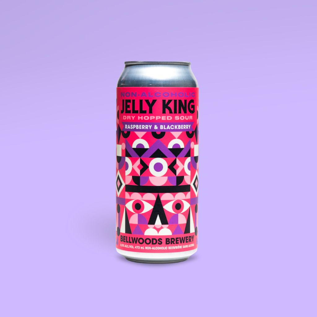 Non-Alcoholic Jelly King Raspberry + Blackberry Sour | Bellwooods | The Lake