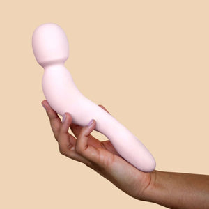 Dame Products Com Wand Massager in Quartz