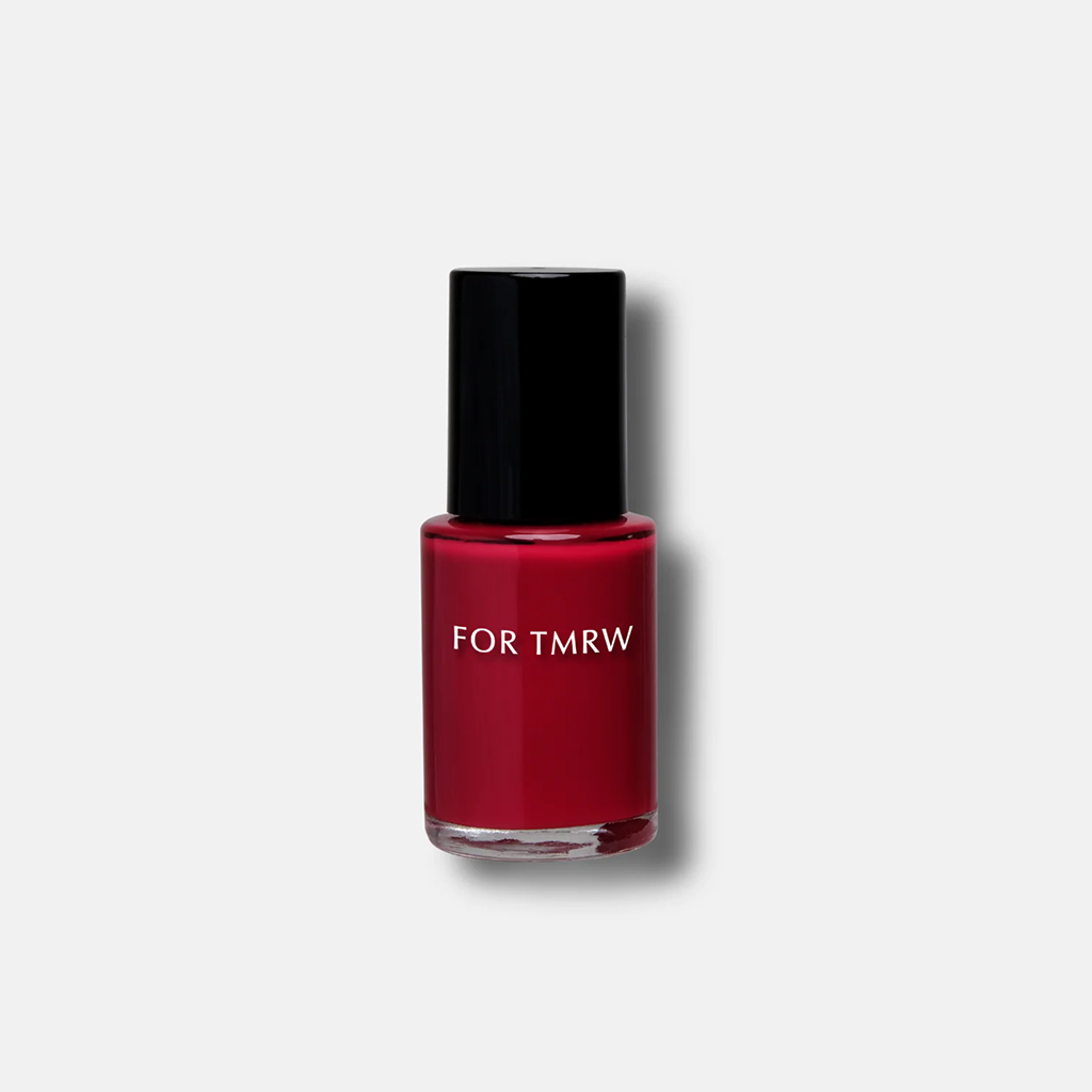 For Tmrw - For the 90s | 21-Free non-toxic deep red nail polish | The Lake
