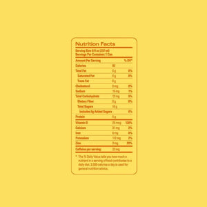 Kin Euphorics Actual Sunshine Nutrition Facts | Rise and Glow | The Lake