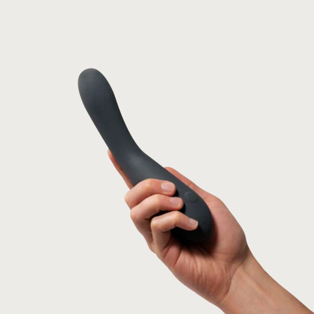 Charcoal Maude Spot | Strong buzzy internal vibrator with 5-speed | The Lake