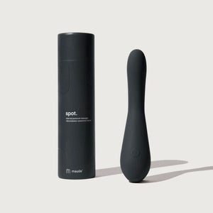 Charcoal Maude Spot | Strong buzzy internal vibrator with 5-speed | The Lake