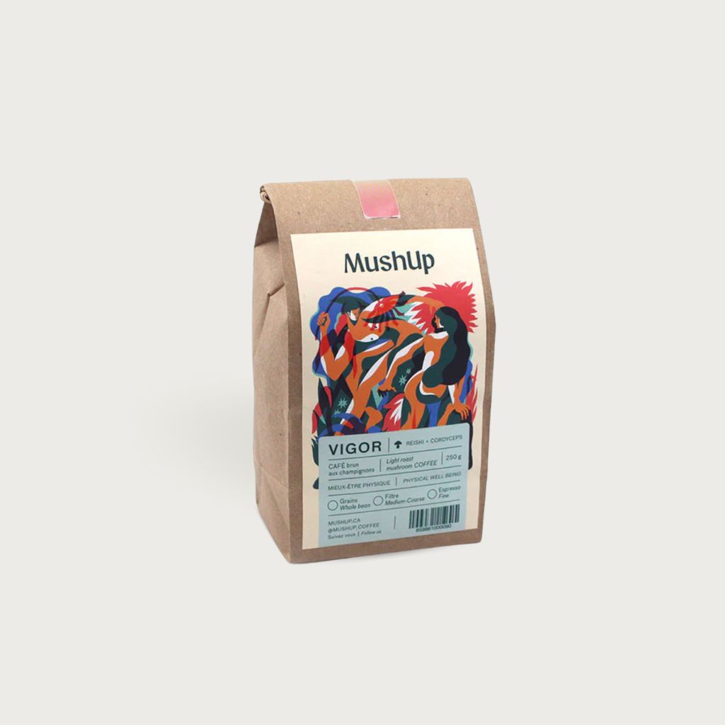 Vigor Mushroom Coffee 250 grams bag | MushUp | The Lake