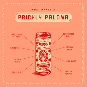 Parch's Prickly Paloma recipe | Zero-proof Paloma cocktail | The Lake