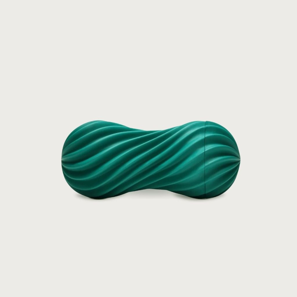 Flex Fizzy green case stroking sleeve | Tenga | The Lake
