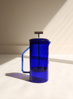Blue Glass French Press | Yield | The Lake