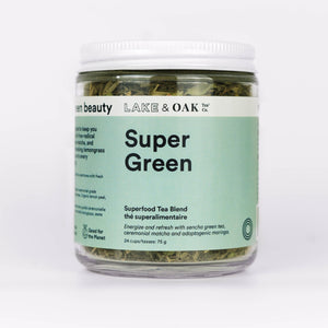 Super Green Tea Blend | Lake & Oak Tea Co. | The Lake